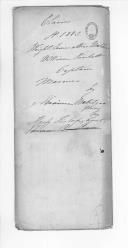 Processo sobre o requerimento de Mary Ann Metchear, esposa de William Paulett Mechear, capitão do 2º Batalhão da Brigada da Marinha.