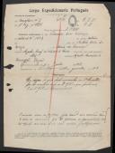 Francisco Dias Damásio - Soldado - 1º. Esq. Cavalaria 8
