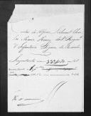 Processo de liquidação de contas do alferes Charles Liébeaut que serviu no 1º Regimento de Infantaria Ligeira da Rainha.