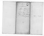 Processo do requerimento de Margareth Hayes em nome do seu filho soldado Michael Hayes, do Regimento de Irlandeses.
