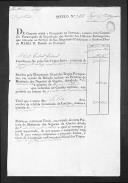 Títulos de crédito passados pela Comissão Encarregada da Liquidação das Contas dos Oficiais Estrangeiros aos militares do 1º Regimento de Infantaria Ligeira da Rainha (letra C).