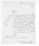 Ofício do brigadeiro José correia de Melo, do Governo das Armas do Algarve, para o conde de Barbacena Francisco dando notícias sobre o sossego público.