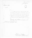 Ofícios do barão de Santo António para Luís Godinho Valdez sobre pedidos de baixa de soldados na brigada do Porto.