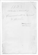 Correspondência entre o comandante do Exército de Operações e várias entidades sobre pessoal, despesas, solípedes, deslocamentos, vencimentos, deserções, presos, uniformes, intendência e relações de praças com vencimentos do corpo de voluntários da vila de Alcácer do Sal.