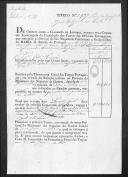 Processo da liquidação das contas do tenente Capon, que serviu no 1º Regimento de Infantaria Ligeira da Rainha.