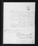 Correspondência do coronel Ashworth para Manuel de Brito Mouzinho sobre nomeações e antiguidade de oficiais.