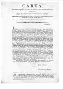 "Carta que o juiz de fora da vila da Almada, José Monteiro Torres, dirigio a sua majestade el rei nosso senhor por ocasião de se ausentar do seu Lugar, afim de se ir unir ao Serenissimo Senhor Infante Dom Miguel." de José Monteiro Torres.