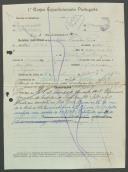 António Raminhos Primo - Soldado - 9ª. Compª. Regimento de Infantaria nº. 11
