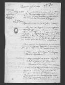 Correspondência (cópias) de Agostinho José Freire para o comandante do Regimento de Lanceiros e Comissão Encarregada da Liquidação de Contas dos Oficiais Estrangeiros sobre ingleses, vencimentos, praças e Exército Libertador e resumo de ordens gerais do expediente de estrangeiros da 2ª Direcção do Ministério da Guerra.   