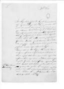Aviso (minuta) do infante D. Miguel, comandante-em-chefe do Exército, para Francisco Xavier Calheiros sobre o a proposta para o preenchimento dos postos vagos dos coroneis e tenentes-coroneis dos Corpos das Milícias do seu comando.