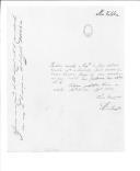 Avisos (minutas) da Repartição do Ajudante General do Exército sobre licenças, vencimentos e relação dos indivíduos que ficam presos considerados prisioneiros de guerra no quartel general do Porto.