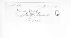 Processo sobre o requerimento de José de Matos, 1º sargento da 8ª Companhia de Veteranos da Estremadura.