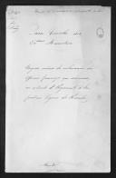 Correspondência do Ministério da Guerra para o Conselho dos Ministros sobre as reclamações dos oficiais franceses que serviram no extinto 1º Regimento de Infantaria Ligeira da Rainha, relação dos oficiais estrangeiros que gozam dos seus vencimentos em França a título de pensão de reforma, propostas e decretos à cerca dos vencimentos dos oficiais franceses que serviram no Exército Libertador.