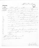 Correspondência do Ministério da Guerra para o comando da 4ª Divisão Militar sobre baixas e escusas de serviço, licenças, vencimentos, condecorações, transferência de militares, despesas, fornecimento de mantas e livros mestres, educação e contagem de tempo de serviço.