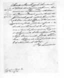 Aviso de D. Maria II, assinado pelo conde de Lumiares, sobre o depósito do Regimento de Cavalaria 3.