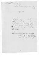 Correspondência de António José da Silva Paulet para José Lúcio Travassos Valdez, ajudante general do Exército, sobre propostas do Real Corpo de Engenheiros, relações de oficiais do Corpo de Engenheiros, operações, fortificações, pessoal e ordens de operações.