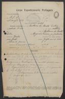 António da Costa Lebre - Soldado - Regimento de Infantaria 6