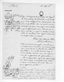 Processo sobre o requerimento do 1º sargento William Terry do Regimento de Lanceiros da Rainha.