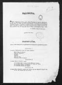 Decreto de D. Pedro, duque de Bragança, sobre as instruções para a organização e composição do Exército Expedicionário.