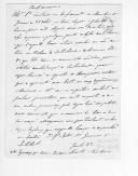 Correspondência do barão da Ribeira de Sabrosa, secretário de Estado dos Negócios da Guerra, para Júlio Gomes da Silva Sanches sobre a anunciada ida a Gibraltar de um emissário de D. Miguel.