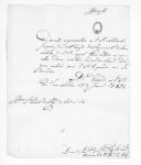 Ofício de Domingos António Gil de Figueiredo Sarmento para o comandante do Regimento de Cavalaria 10 sobre o envio de documento.