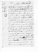 Aviso (minuta) do conde de Barbacena Francisco para o visconde de Várzea ordenando que a Real Junta da Fazenda do Arsenal Real do Exército entregasse a quantia de 6$000 reis proveniente da compra de madeira na cidade da Guarda.