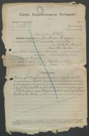 José Maria Rodrigues - Soldado - Regimento de Infantaria nº30