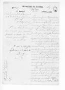 Processo sobre o requerimento de José Francisco Vilas, sargento do Batalhão de Sapadores.
