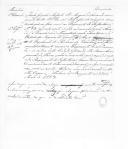 Despacho (minuta) do Ministério da Guerra para o comandante do Regimento de Milícias de Coimbra afim de que obrigue a retirar de Coimbra o Regimento de Infantaria 23, que pertence ao movimento inssurrecional do infante D. Miguel.