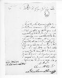 Correspondência de António Xavier de Resende, administrador do Correio Geral, para Gregório Gomes da Silva, secretário de Estado dos Negócios da Guerra, sobre lançamentos de abonos na Caixa Geral.