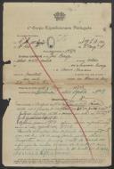 José Borrego - Soldado - 1º. Grupo Compªs. Adm. Militar
