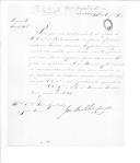 Ofício de José da Silva Carvalho para Agostinho José Freire remetendo relações com a liquidação dos vencimentos dos militares do 2º Regimento de Infantaria Ligeira da Rainha.