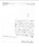 Ofício de Frutuoso Gonçalves Lages para o conde de Subserra sobre o envio de documentos.