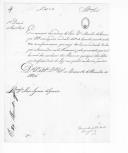 Ofícios do visconde de Bobeda para Luís Inácio de Gouveia sobre ordens do Ministro da Guerra, informações, instrução e circulares.