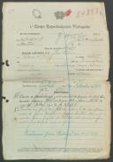 José Paisana - Soldado - 9ª Companhia - 3º Batalhão - Regimento de Infantaria 17
