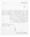 Correspondência do barão do Pico do Celeiro para José Lúcio Travassos Valdez, ajudante general do Exército, remetendo relação de praças vindas do Batalhão Móvel da Beira e adidas ao Regimento de Infantaria 9.