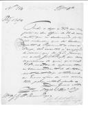 Ofício assinado pelo coronel Pedro Fausto da Silveira, comandante do Regimento de Infantaria 11, para o administrador do concelho de Montemor-o-Novo sobre a troca de nome de um desertor prisioneiro.  