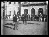 "Visita do imperador Guilherme II da Alemanha."