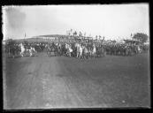 "Desfile no hipódromo de Belém."