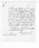 Correspondência do conde de Sampaio António, inspector Geral da cavalaria, para Luís Joaquim Ferreira Cabral, comandante do Regimento de Cavalaria 6, sobre remonta, cavalos, pessoal, disciplina, armas, munições, vencimentos, contabilidade, recrutamento, solicitando relações, listas de antiguidade, mapas da força.