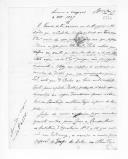 Correspondência entre o brigadeiro barão do Bonfim, comandante das Forças ao Sul do Tejo, e o visconde de Bóbeda, ministro da Guerra, sobre a derrota que as forças leais à Rainha infligiram aos revoltosos em Chão da Feira e a resposta da Rainha, propondo uma condecoração aos que mais se distinguiram.