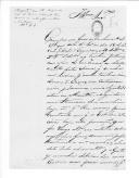Ofício de Francisco José Maria de Azevedo para Baltazar de Almeida Pimentel sobre deslocamentos de Lisboa para Leiria.