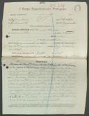 Manuel Lourenço - Soldado - 12ª. Com. Regimento de Infantaria nº. 4