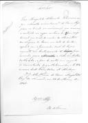 Ofícios (minutas) assinadas pelo barão de Francos sobre segurança do concelho e limitrofes das Caldas da Rainha.