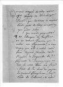 Correspondência de João Rosendo de Mendonça Pessanha para o conde de Subserra sobre a notícia das estada do marquês de Couflans, ajudante de campo do duque de Angouléme e comandante da coluna francesa em operações no condado de Niebla, em Ayamonte e sobre a saída de Cádiz por parte do general Cabreira com 14 mil homens, atacando as tropas francesas.