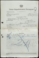 José Augusto dos Santos - Soldado - G.C.Adm. Militar