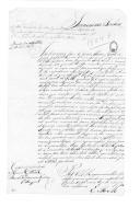 Requerimento de José do Patrocínio Lima, sargento de Caçadores de Pernambuco.