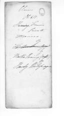 Processo do requerimento de Martha Heming em nome do seu filho Francis Heming, da Brigada da Marinha.