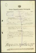 Manuel de Jesus Sequeiro - Soldado