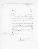 Ofício do capitão Pedro de Mendonça de Moura, da 2ª Companhia de Veteranos, para António Joaquim Bandeira, comandante do Regimento de Cavalaria 10, pedindo uma certidão sobre o 1º sargento José António. 